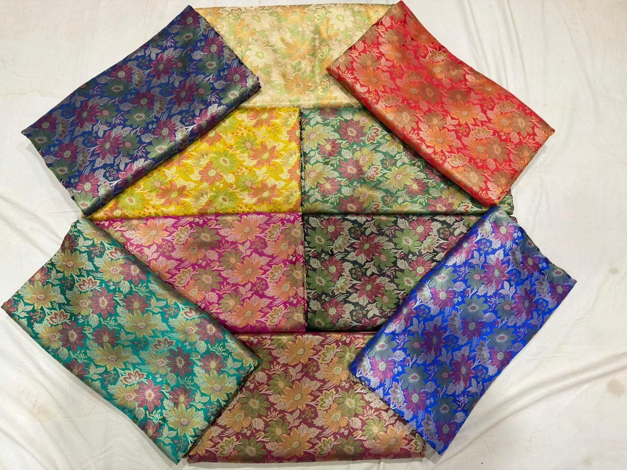 KashiFab Banarasi silk fabric collection