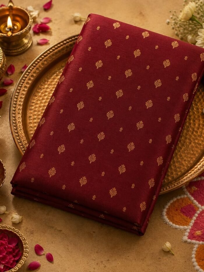 KashiFab katan silk saree wedding collection online KashiFab Katan silk saree online - wedding collection Banarasi weave