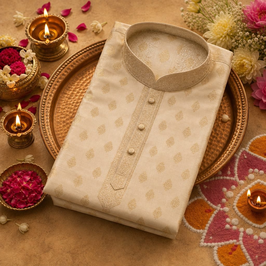 Shop silk ready made apparels and ethnicwear from KashiFab