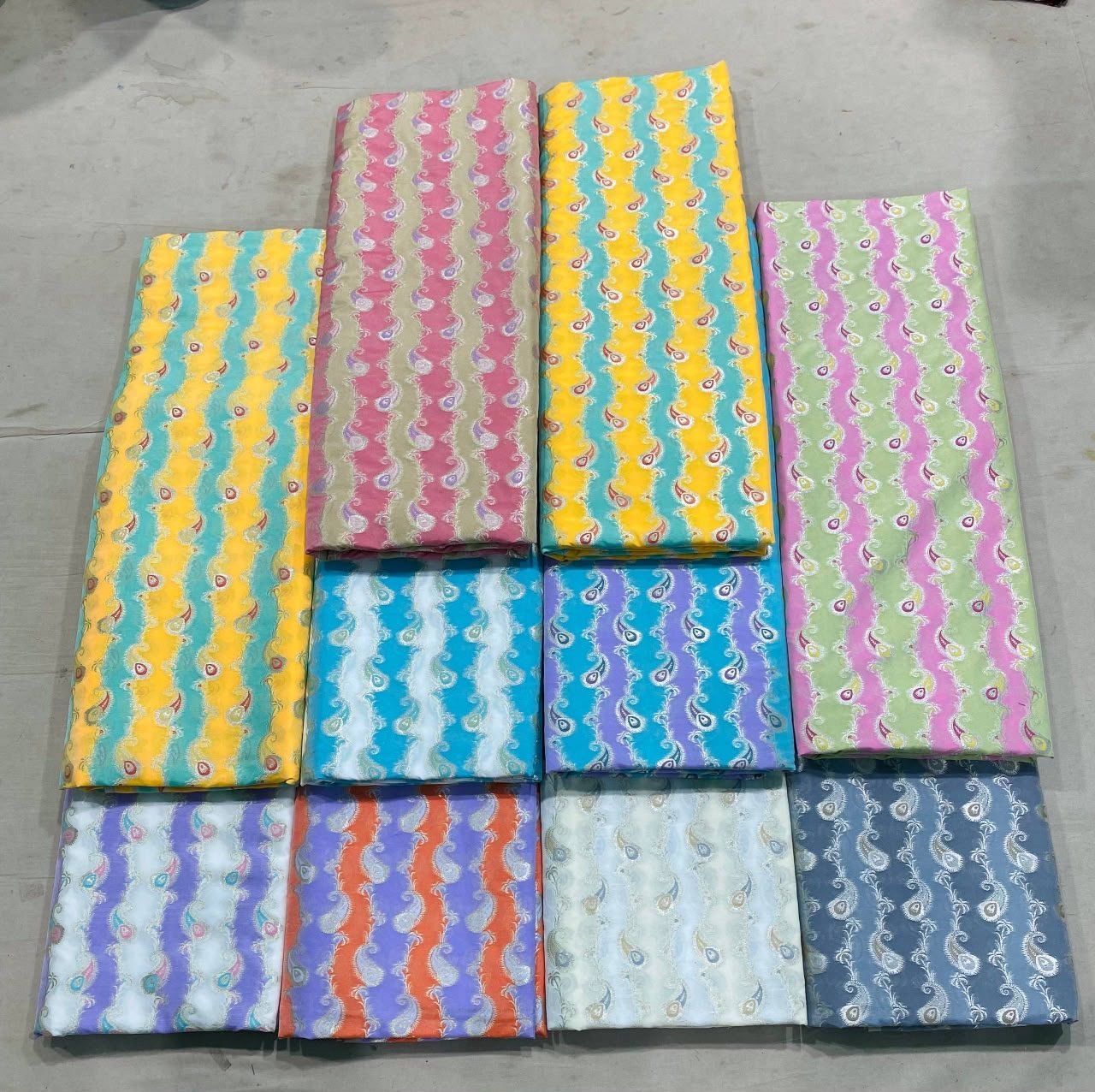 KashiFab pauri rangkat Banarasi silk fabric for export