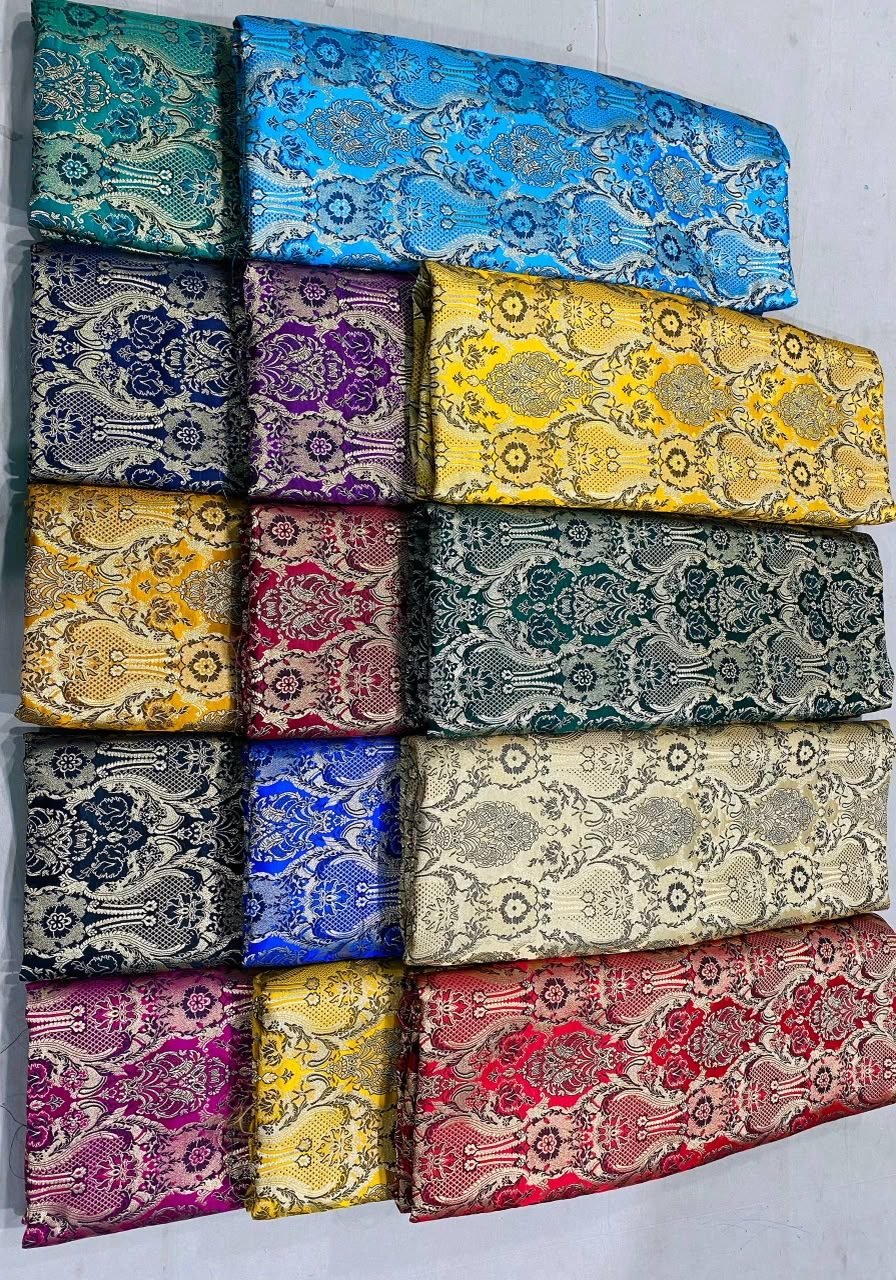 KashiFab Regalia tehra Banarasi brocade fabric India