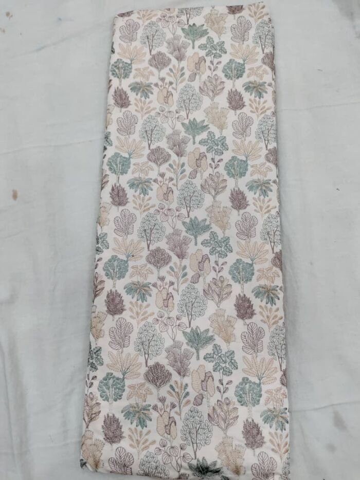 KashiFab embellished embroidery silk fabric yardage - Banarasi silk fabric wholesale metre