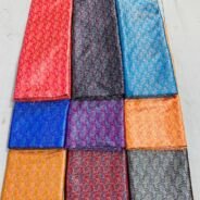 KashiFab tanchoi fabric yardage - Banarasi silk fabric design wholesale