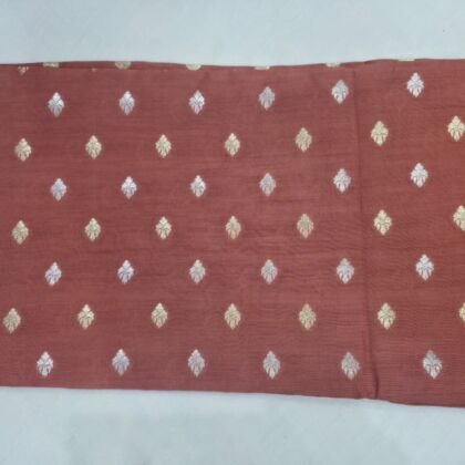 KashiFab munga silk fabric yardage - Banarasi silk fabric design wholesale