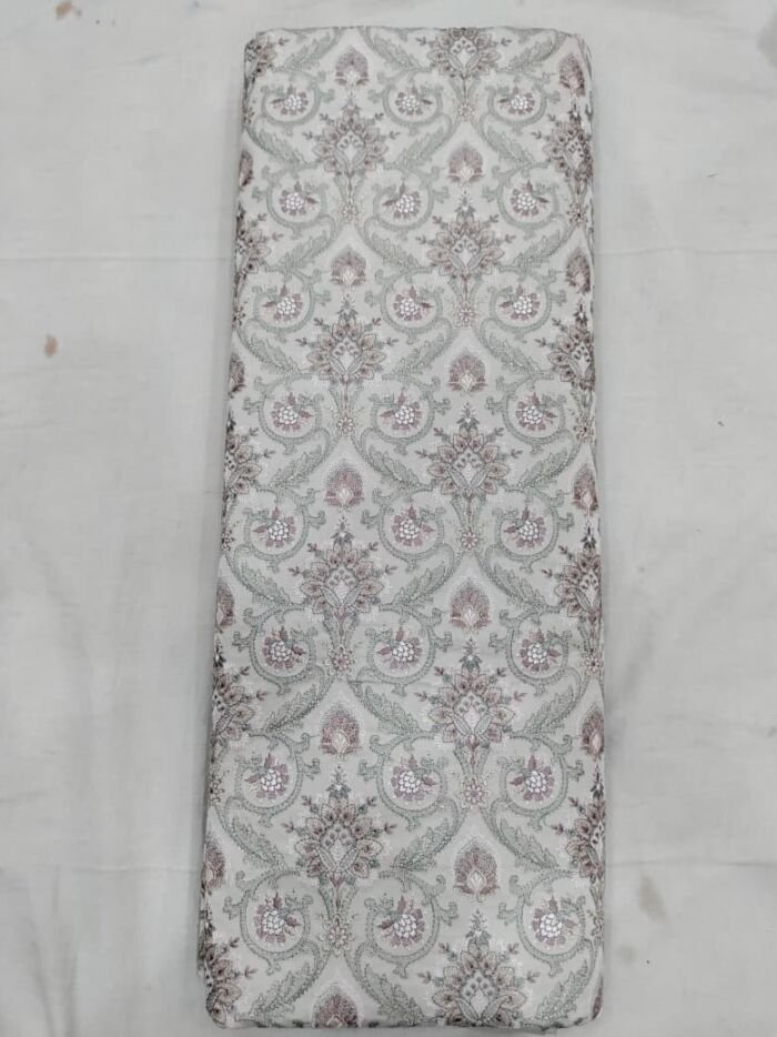 KashiFab embroidery fabric fabric yardage - Banarasi silk fabric design wholesale