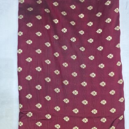 KashiFab tissue / zari fabric yardage - Banarasi silk fabric design wholesale