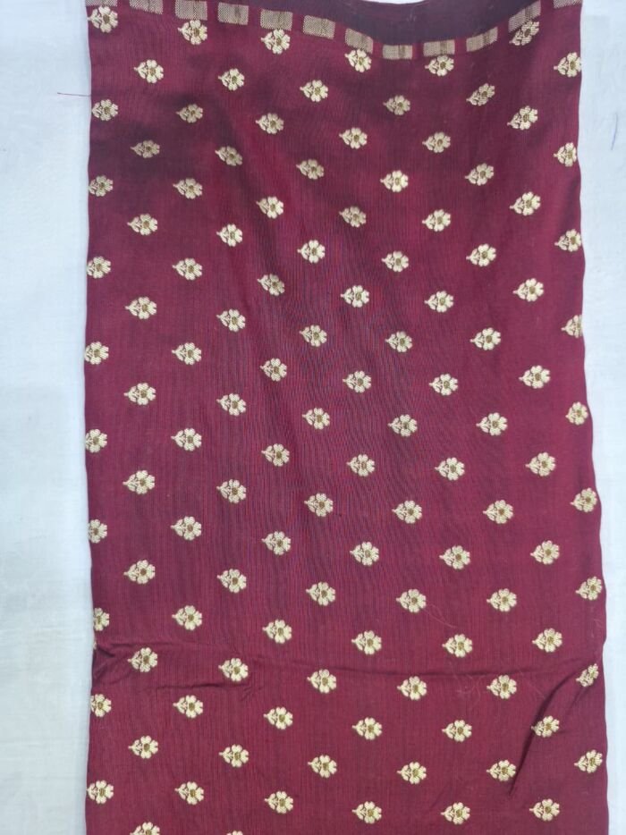 11 KashiFab tissue / zari fabric yardage - Banarasi silk fabric design wholesale