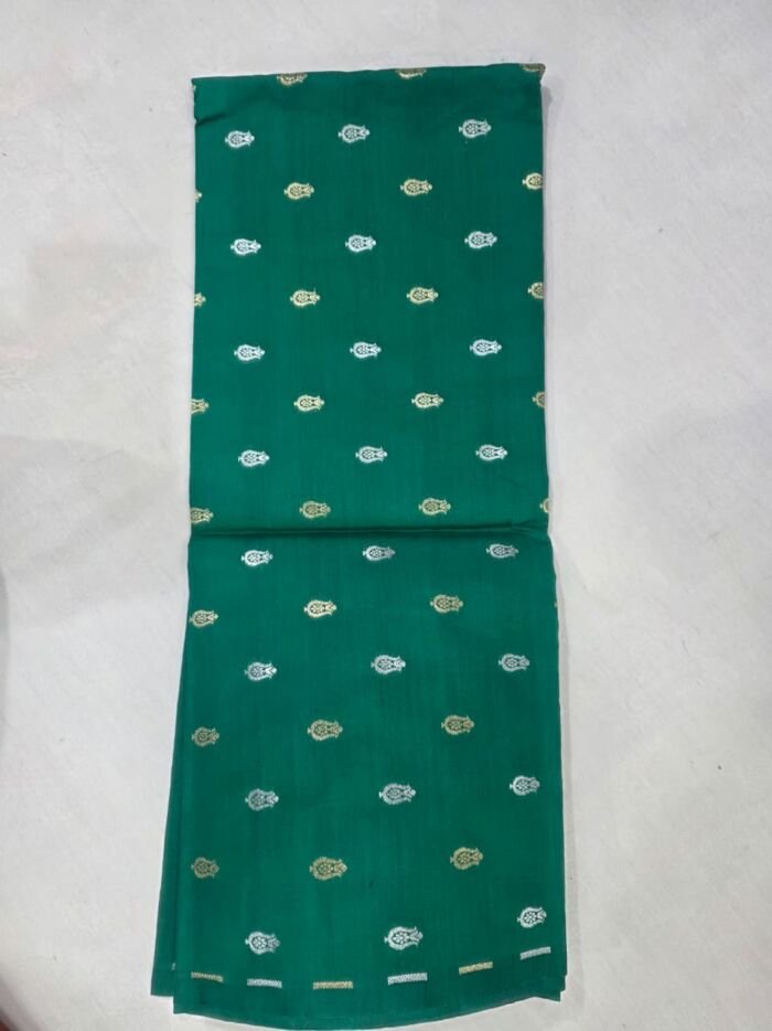 12 KashiFab munga silk fabric yardage - Banarasi silk fabric design wholesale