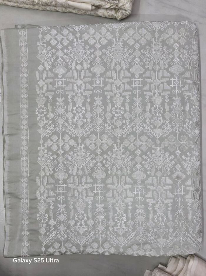 KashiFab embroidery fabric fabric yardage - Banarasi silk fabric design wholesale