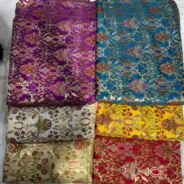 KashiFab kimkhab fabric yardage - Banarasi silk fabric design wholesale