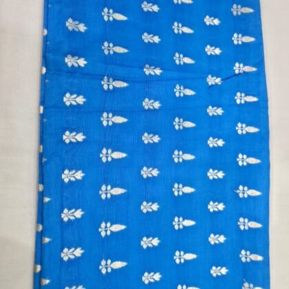 KashiFab munga silk fabric yardage - Banarasi silk fabric design wholesale