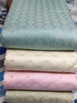 KashiFab powerloom fabrics fabric yardage - Banarasi silk fabric design wholesale