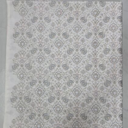 KashiFab embroidery fabric fabric yardage - Banarasi silk fabric design wholesale