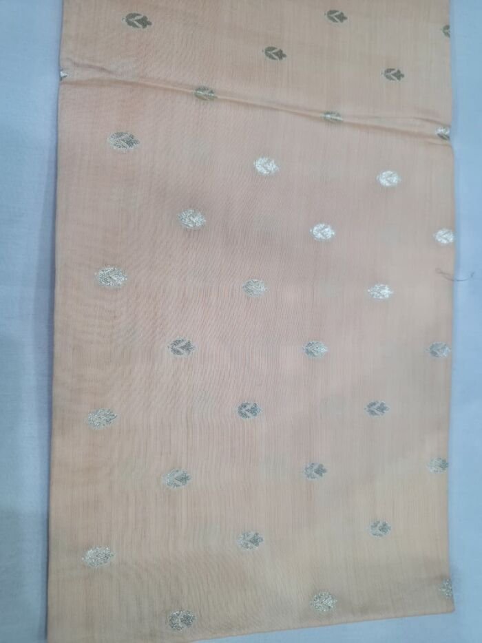 KashiFab munga silk fabric yardage - Banarasi silk fabric design wholesale