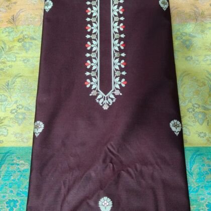 KashiFab blouse fabrics fabric yardage - Banarasi silk fabric design wholesale