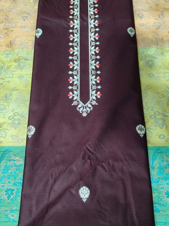 4.4 KashiFab blouse fabrics fabric yardage - Banarasi silk fabric design wholesale