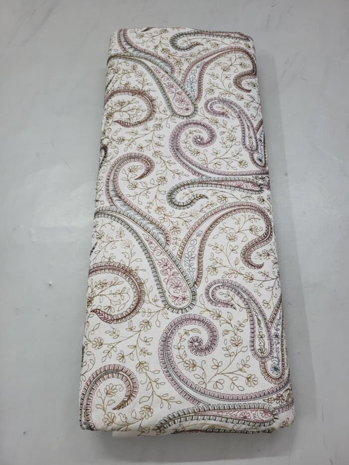 KashiFab embroidery fabric fabric yardage - Banarasi silk fabric design wholesale