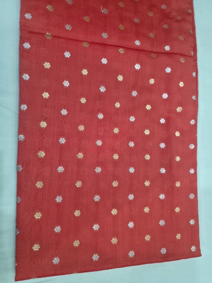 KashiFab munga silk fabric yardage - Banarasi silk fabric design wholesale
