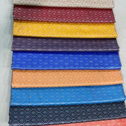 KashiFab tanchoi silk fabric yardage - Banarasi silk fabric design wholesale