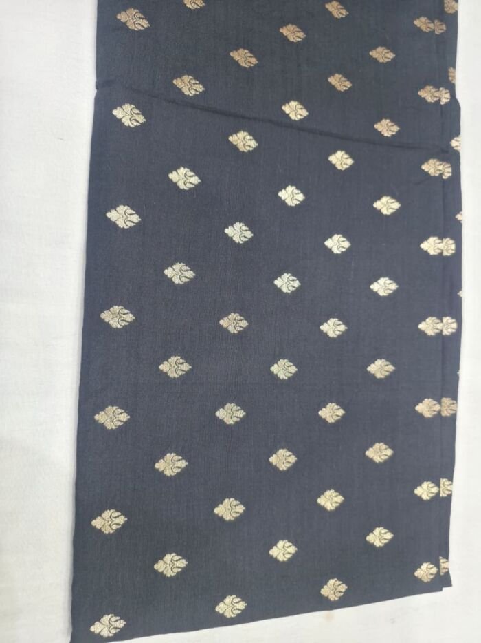 KashiFab munga silk fabric yardage - Banarasi silk fabric design wholesale