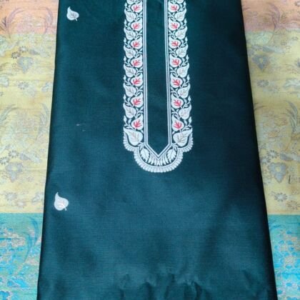KashiFab blouse fabrics fabric yardage - Banarasi silk fabric design wholesale
