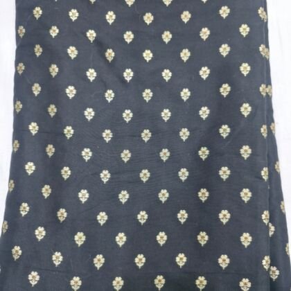 KashiFab tissue / zari fabric yardage - Banarasi silk fabric design wholesale