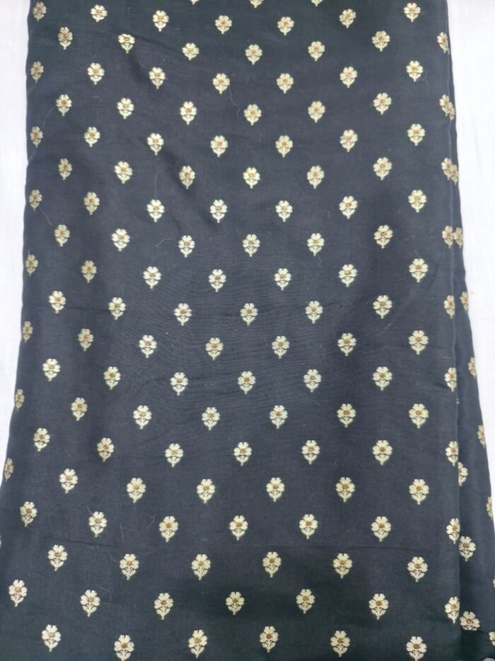 7 KashiFab tissue / zari fabric yardage - Banarasi silk fabric design wholesale