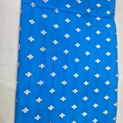 KashiFab munga silk fabric yardage - Banarasi silk fabric design wholesale