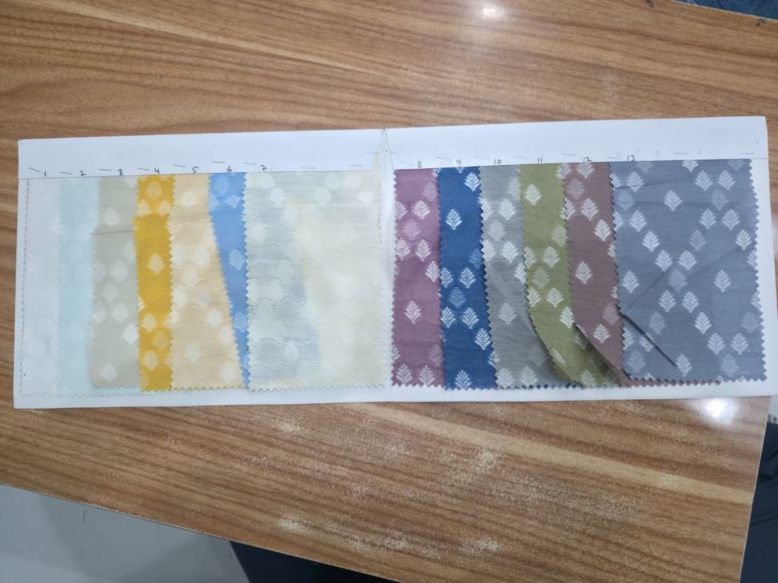 KashiFab Assorted Fabric Folders fabric swatch sample wholesale from Varanasi - authentic Banarasi silk