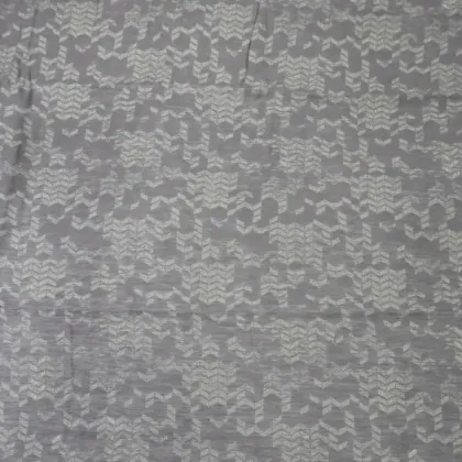 KashiFab Banarasi Fancy Yarn Viscose Jacquard Charcoal fabric wholesale Varanasi