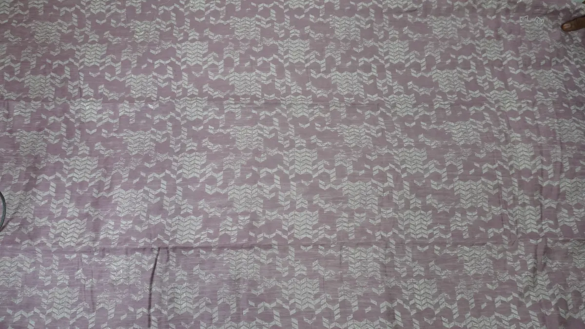 KashiFab_banarasi_fancy_yarn_viscose_jacquard_cho_u07_charcoal_01 KashiFab Banarasi Fancy Yarn Viscose Jacquard Charcoal fabric wholesale Varanasi