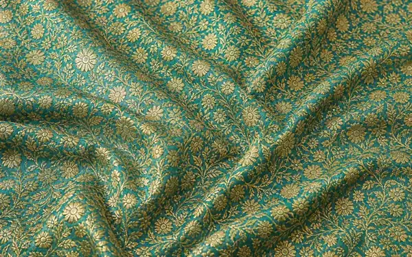 KashiFab Banarasi all-over jaal motif silk saree
