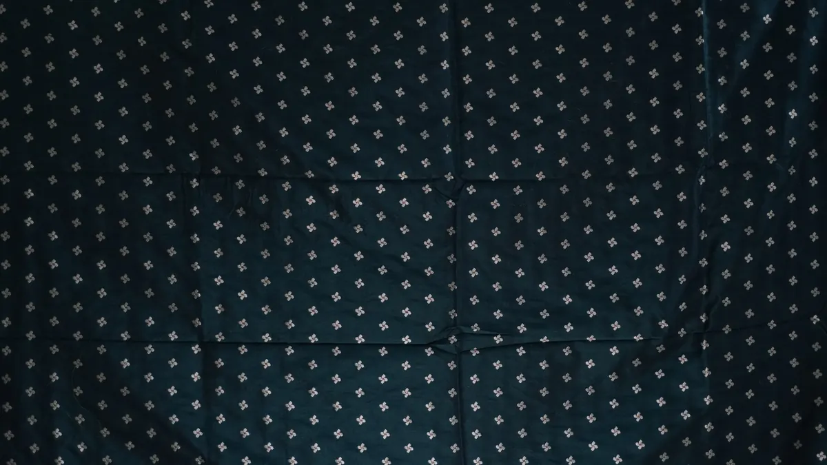 KashiFab_banarasi_katan_spun_meena_brocade_cho_d36_black_02 KashiFab Banarasi Katan Spun Meena Brocade Black fabric wholesale Varanasi