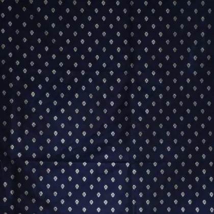KashiFab Banarasi Katan Spun Meena Brocade Black fabric wholesale Varanasi