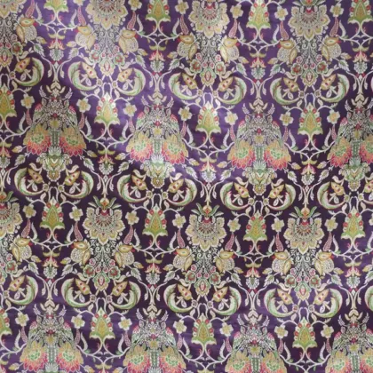 KashiFab Banarasi Kimkhab Brocade Red fabric wholesale Varanasi