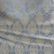KashiFab Banarasi Kimkhab Brocade Charcoal fabric wholesale Varanasi