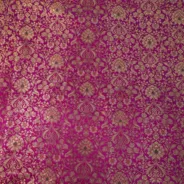 KashiFab Banarasi Kimkhab Brocade Wine fabric wholesale Varanasi