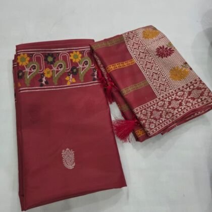 KashiFab BANARASI LADIES SUIT SET online - authentic Varanasi weave