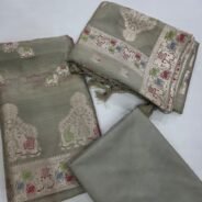 KashiFab BANARASI LADIES SUIT SET online - authentic Varanasi weave