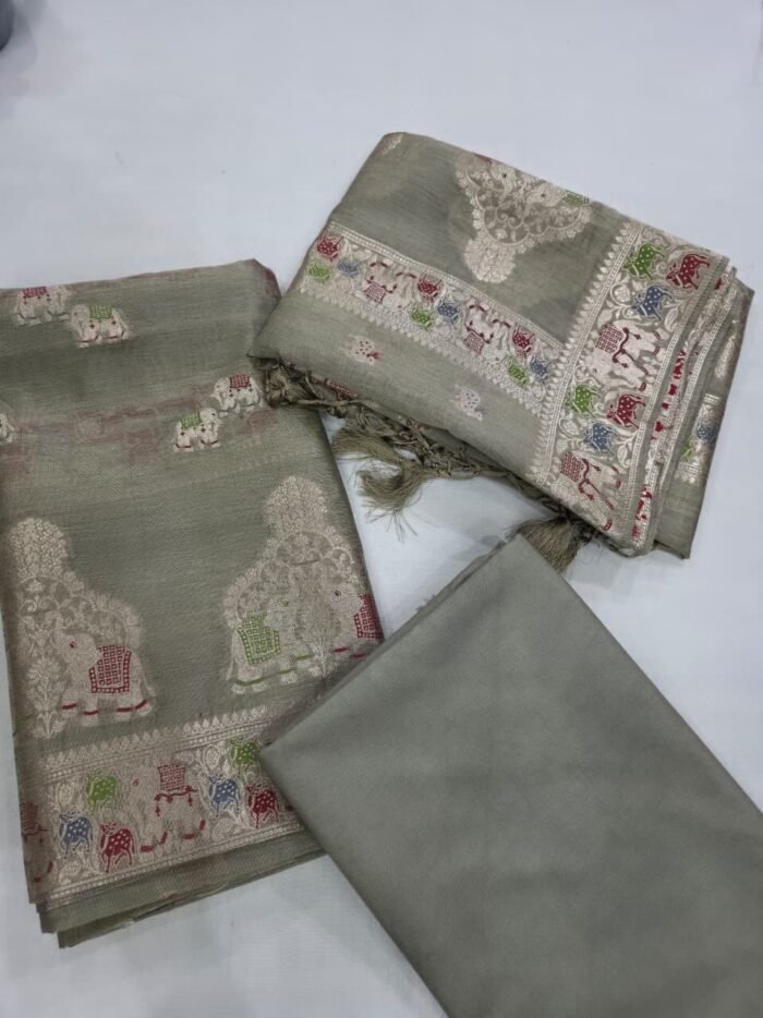 KashiFab BANARASI LADIES SUIT SET online - authentic Varanasi weave