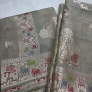 KashiFab BANARASI LADIES SUIT SET online - authentic Varanasi weave