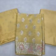 KashiFab BANARASI LADIES SUIT SET online - authentic Varanasi weave
