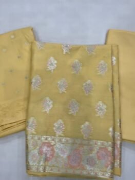 KashiFab BANARASI LADIES SUIT SET online - authentic Varanasi weave