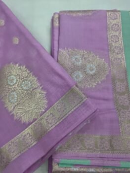 KashiFab BANARASI LADIES SUIT SET online - authentic Varanasi weave