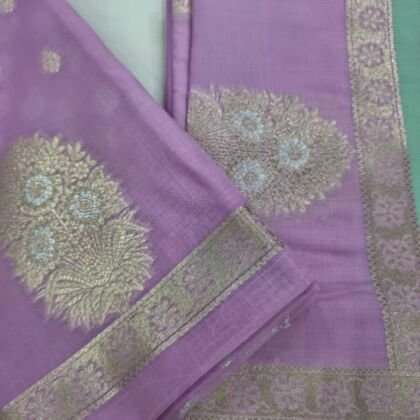 KashiFab BANARASI LADIES SUIT SET online - authentic Varanasi weave