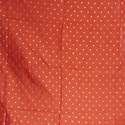 KashiFab Banarasi Resham Zari Meena Brocade Red fabric wholesale Varanasi
