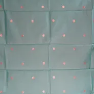 KashiFab Banarasi Resham Zari Meena Brocade Teal fabric wholesale Varanasi