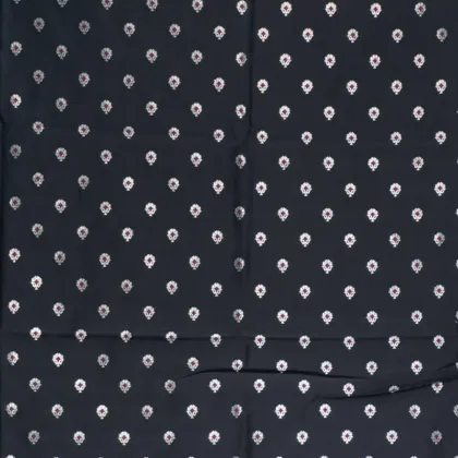 KashiFab Banarasi Resham Zari Meena Brocade Navy fabric wholesale Varanasi