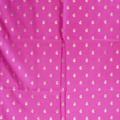 KashiFab Banarasi Resham Zari Meena Brocade Magenta fabric wholesale Varanasi