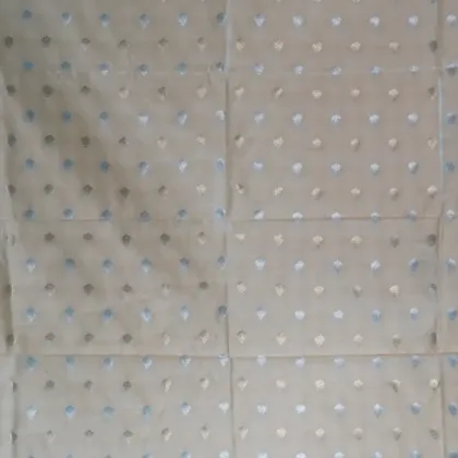 KashiFab Banarasi Resham Zari Meena Brocade Grey fabric wholesale Varanasi